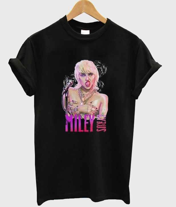 Midnight Sky Disco Miley Cyrus T Shirt Hoodie, Sweatshirt | PureTeeCo.com