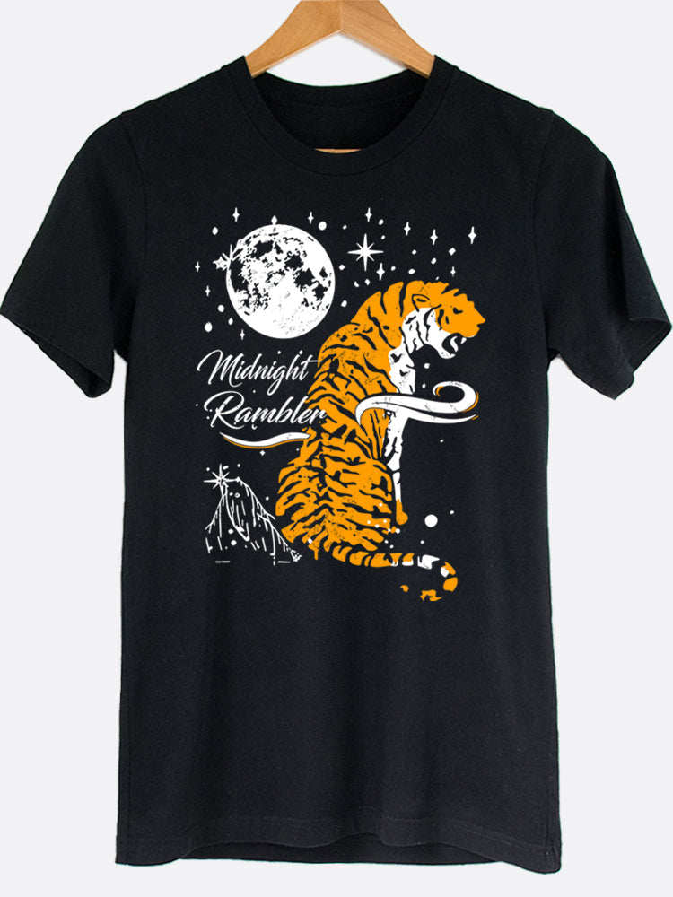 Midnight Rambler Graphic Tee Hoodie, Sweatshirt | PureTeeCo.com (Image 3)