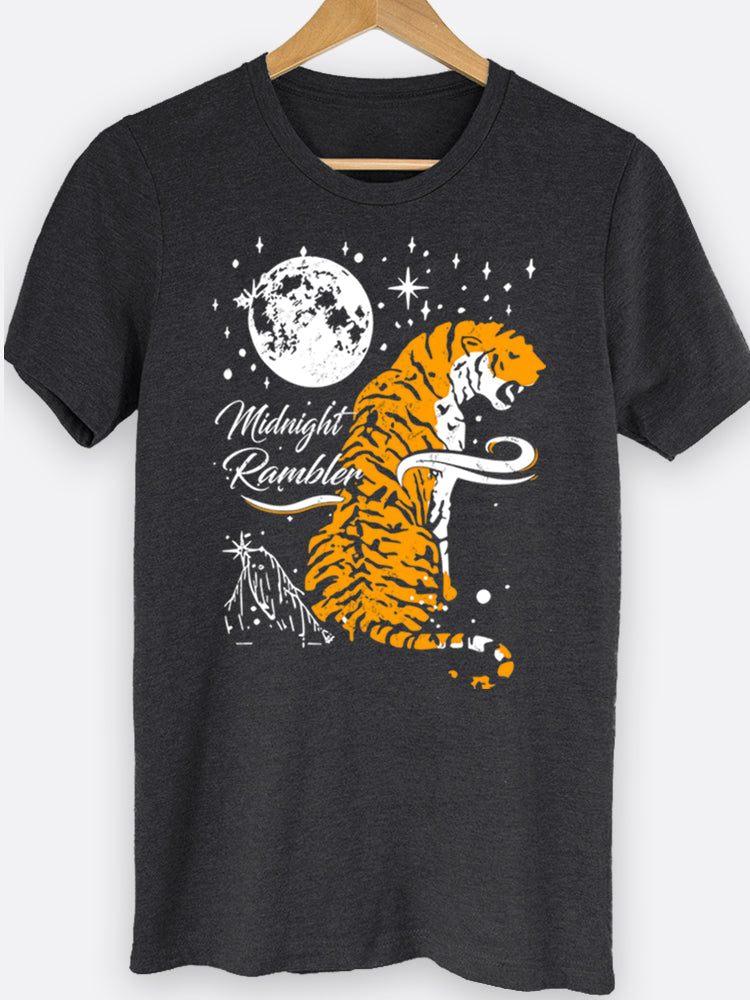 Midnight Rambler Graphic Tee Hoodie, Sweatshirt | PureTeeCo.com (Image 1)