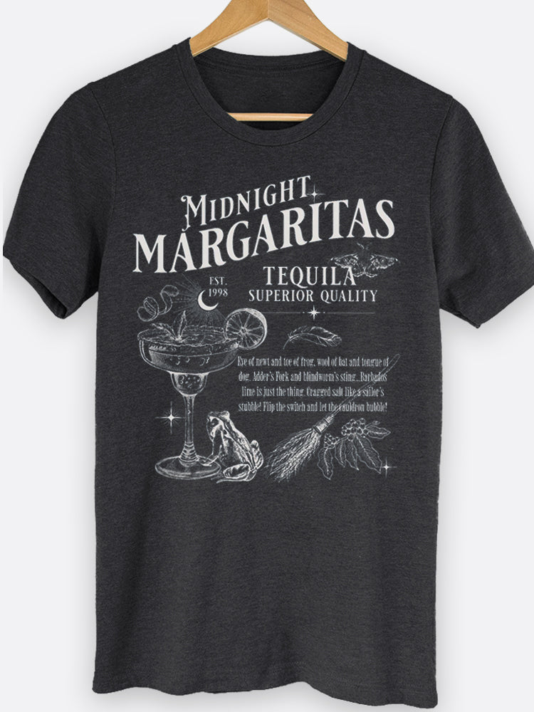 Midnight Margaritas Graphic Tee Hoodie, Sweatshirt | PureTeeCo.com (Image 1)