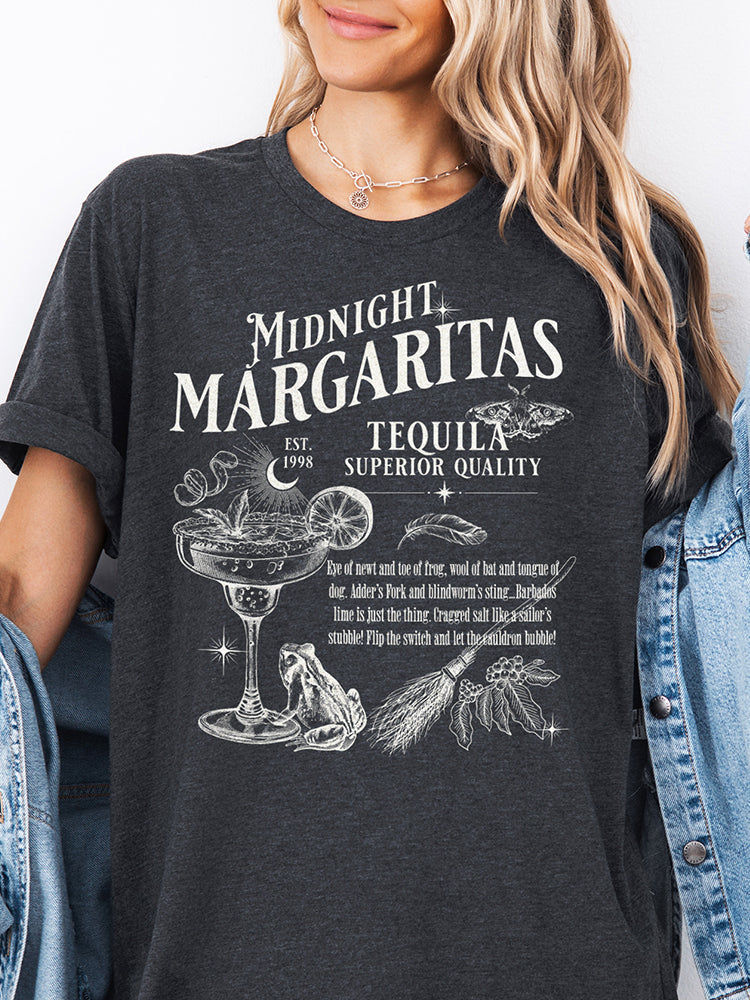 Midnight Margaritas Graphic Tee Hoodie, Sweatshirt | PureTeeCo.com (Image 2)