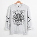 Might Give Our a Few Samples Skull Long Sleeve Crewneck Sweatshirt Alternative Emo Grunge Pullover Casual Women's Long...