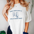 Might Have To Call In Thicc Today, Unisex T Shirt, Funny T Shirt, Meme T Shirt Top Womenswear Top Womenswear Underwear...