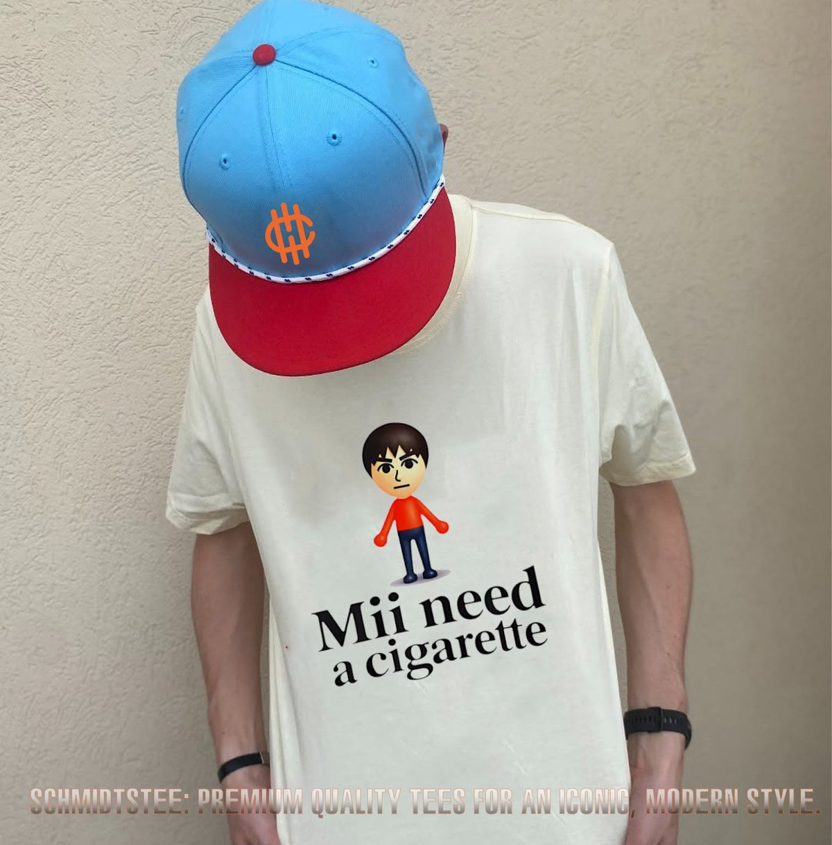 Mii Need A Cigarette funny shirt