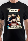 Miley Cyrus Addicted To Rock And Roll T-Shirt Hoodie, Sweatshirt | PureTeeCo.com