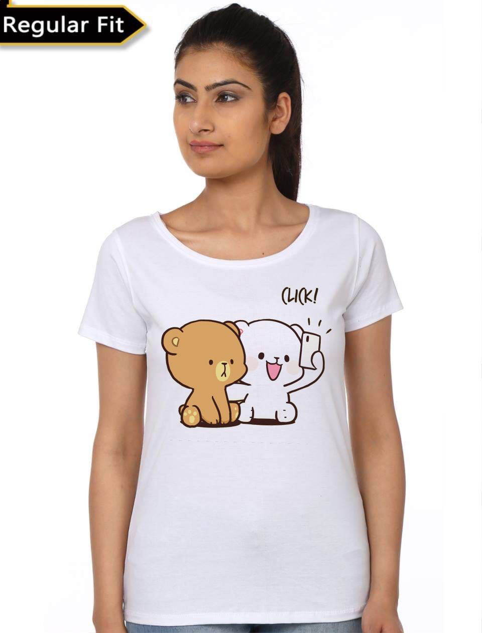 Milk And Mocha Bear Girls T-Shirt Hoodie, Sweatshirt | PureTeeCo.com