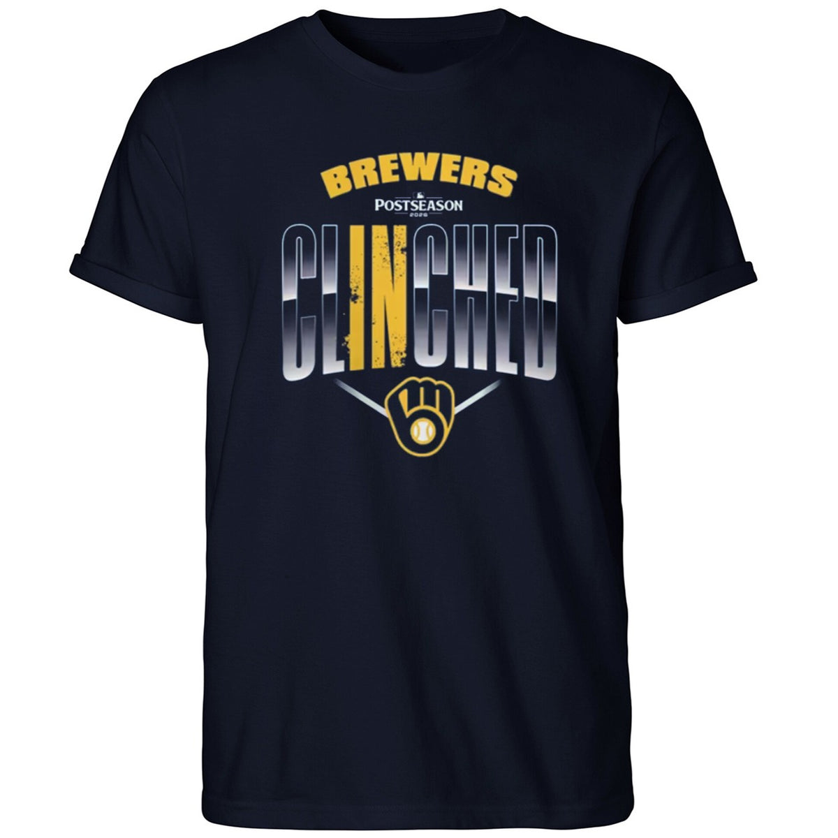 Milwaukee Brewers Clinched Postseason 2026 Shirt