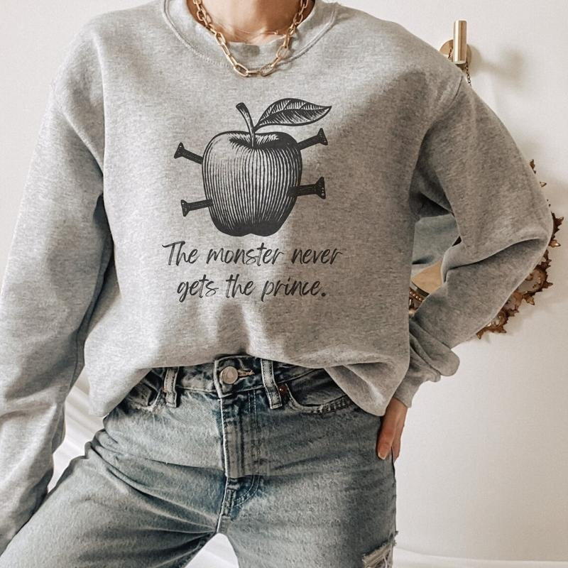 Mind F*ck Series Sweatshirt, the Monster Never Gets the Prince Hoodie, Lana Myers Sweater, Book Lover Gift, Bookish...