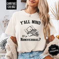 Mind If I Go Nonverbal Shirt Comfort Colors, Funny TShirts, Women's Oversized Graphic Tee Hoodie, Sweatshirt | PureTeeCo.com