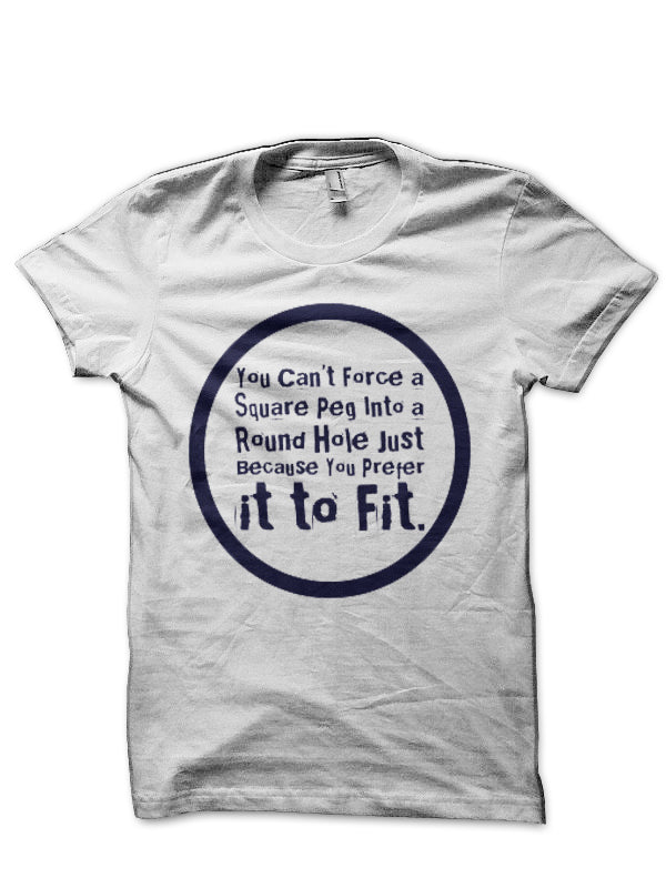 Square Peg, Round Hole T-Shirt Hoodie, Sweatshirt | PureTeeCo.com