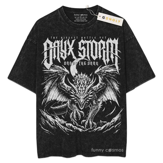 [ Mineral Wash ] Basgiath War Collegee Onyx Storm For Fans Lover Book, Bookish, Graphic Washed Style Shirt