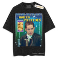 [ Mineral Wash ] Boiled Potatoes Mr Collins, Pride And Prejudice For Fans Lover Book, Bookish, Graphic Washed Style Shirt...