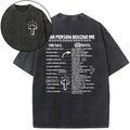 [ Mineral Wash ] Dear Person Behind Me Christian Washed TShirt Jesus Graphic Washed Style Shirt Hoodie, Sweatshirt