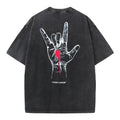 [ Mineral Wash ] First Love Christian Washed TShirt Jesus Graphic Washed Style Shirt Hoodie, Sweatshirt | PureTeeCo.com