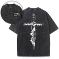 [ Mineral Wash ] God Is Greater Than Highs And Lows Christian Washed Shirt Jesus Graphic Washed Style Shirt Hoodie,...