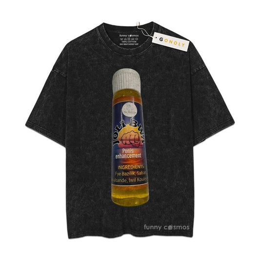 [ Mineral Wash ] Joli Bwa TShirt Bel Bwa, For Men Gifts, Graphic Washed Style Shirt
