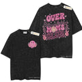 [ Mineral Wash ] Overstimulated Moms Club Shirt Mother Days, Mom Life, Gift For Mom, Graphic Washed Style Shirt Hoodie,...