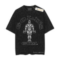 [ Mineral Wash ] Retro Gold's Gym Red Classic Tee, Anime Fan Lovers Streetwear & Washed Gym Style Shirt Hoodie, Sweatshirt