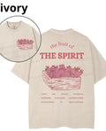 [ Mineral Wash ] The Fruit Of The Spirit Christian Washed TShirt Hoodie, Sweatshirt | PureTeeCo.com
