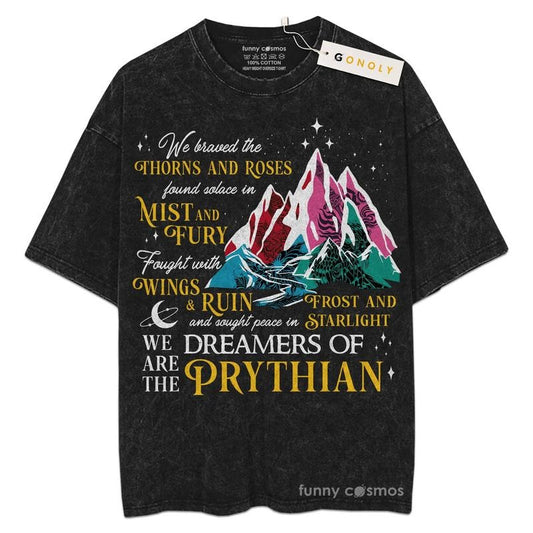 [ Mineral Wash ] Velaris City Of Starlight Acotar For Fans Lover Book, Bookish, Graphic Washed Style TShirt