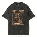 [Mineral Wash Shirt] Dry Bones Come Alive Christian Washed Shirt Jesus Graphic Style Shirt Casual Crewneck Hoodie, Sweatshirt