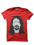Minimalist Grohl Pop Art Dave Red T-Shirt Hoodie, Sweatshirt | PureTeeCo.com