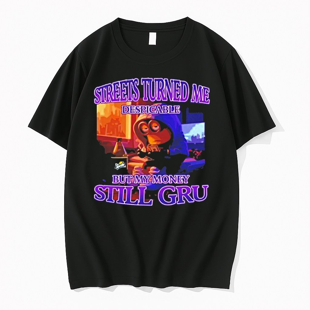 Minion Streets Turned Me Despicable But My Money Still Gru Tshirts Sweater
