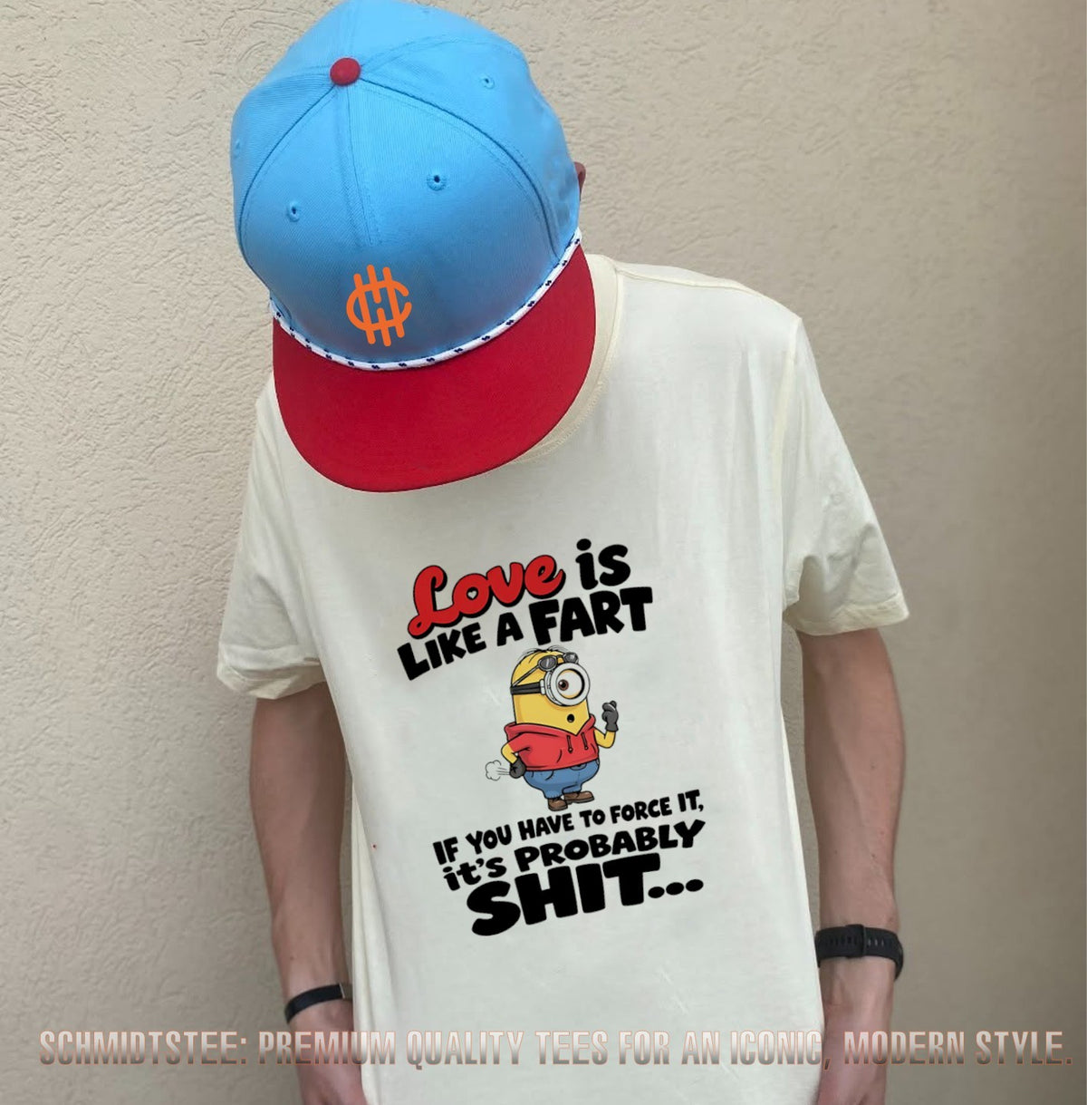 Minion love is like a fart if you have to force it it’s probably shit shirt