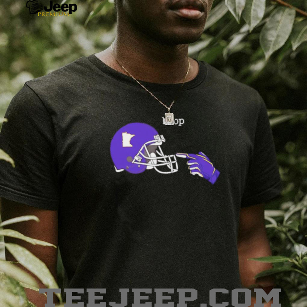 Minnesota Football Boop helmet shirt