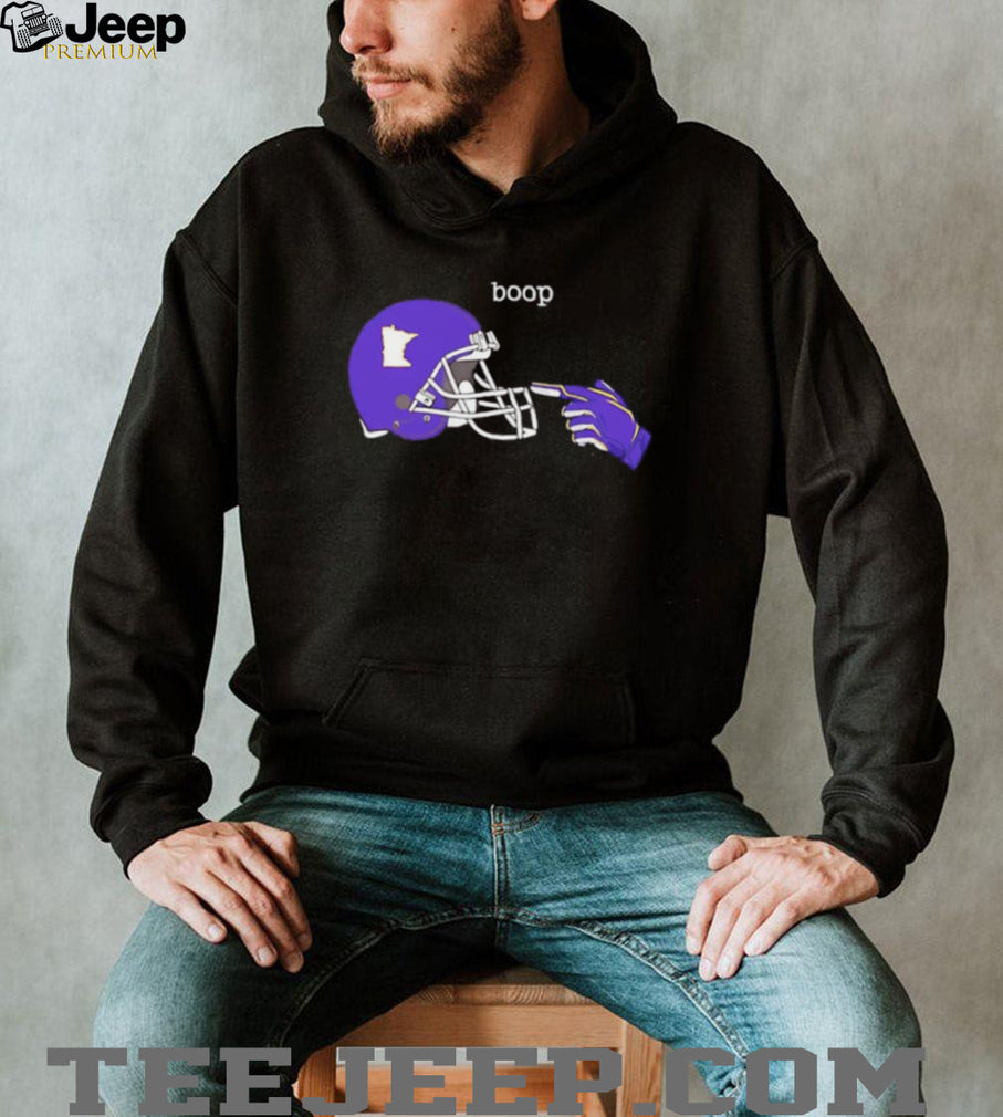 Minnesota Football Boop helmet shirt