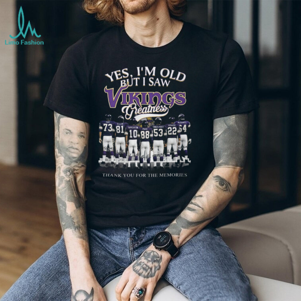 Minnesota Football Legends Vikings Greatness Memories Shirt
