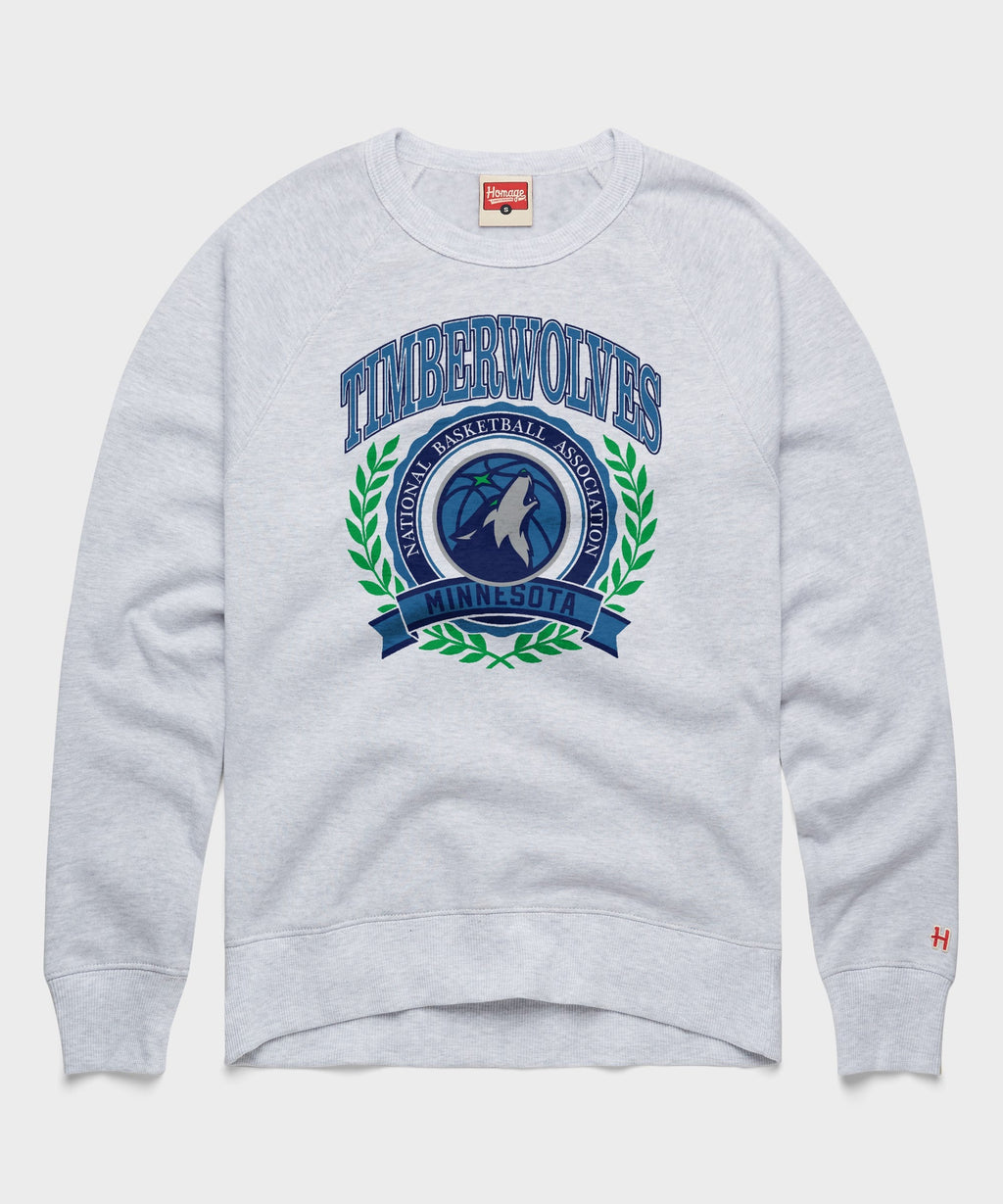 Minnesota Timberwolves Crest Crewneck