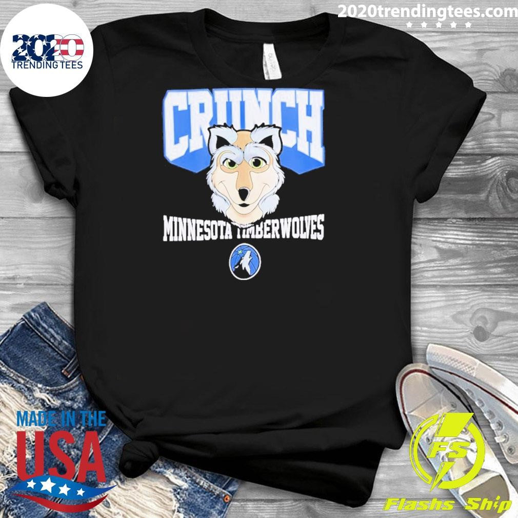 Minnesota Timberwolves Crunch The Wolf Mascot Shirt