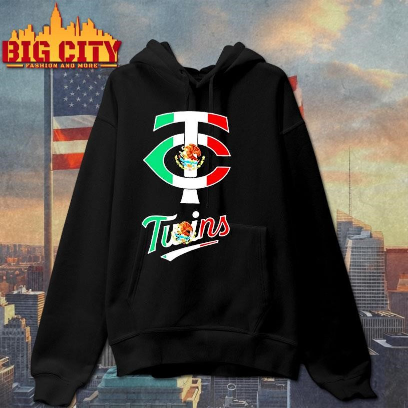 Minnesota Twins Baseball X Mexican Flag Shirt