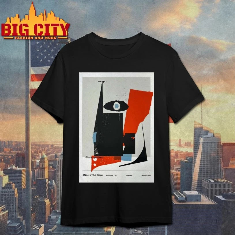 Minus The Bear Nov 26 2025 Seattle Tour Poster shirt