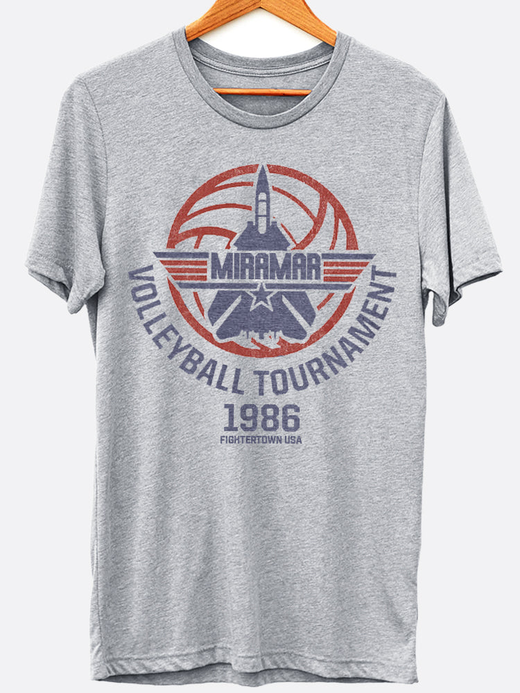 Miramar Volleyball Graphic Tee Hoodie, Sweatshirt | PureTeeCo.com (Image 1)