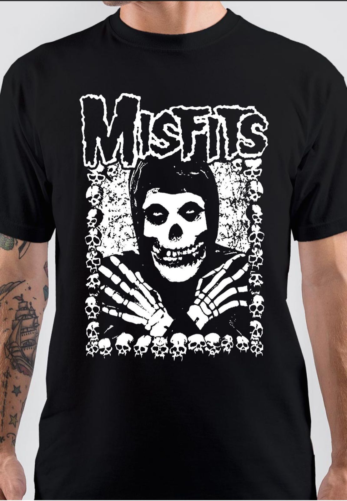 Misfits T-Shirt Style002 Hoodie, Sweatshirt | PureTeeCo.com