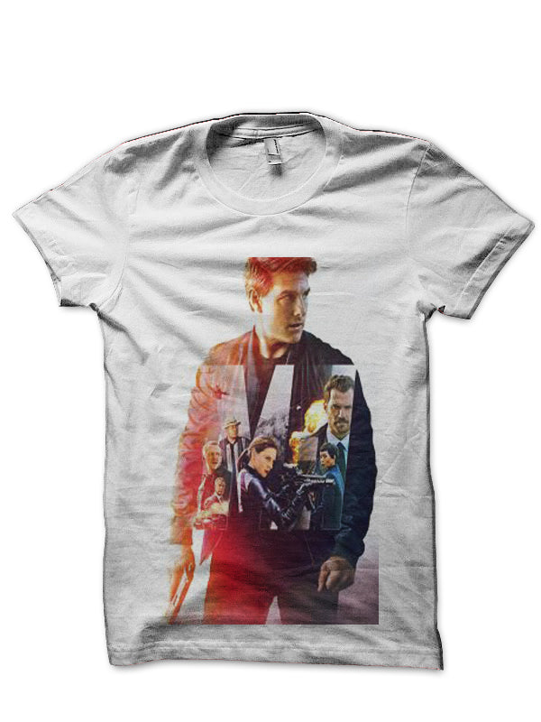 Mission Impossible White T-Shirt Style002 Hoodie, Sweatshirt | PureTeeCo.com