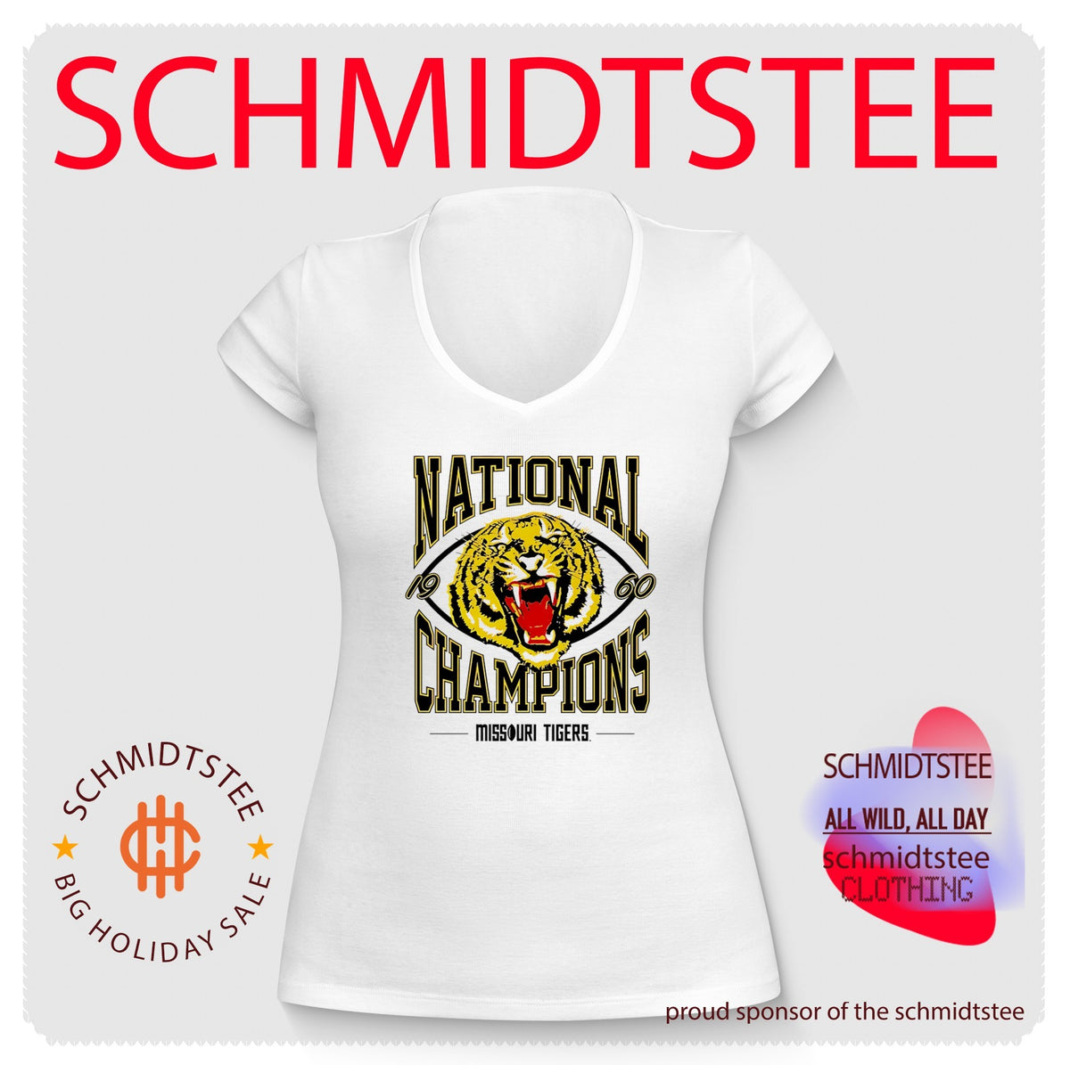 Missouri Tigers 1960 National Championship Vintage shirt