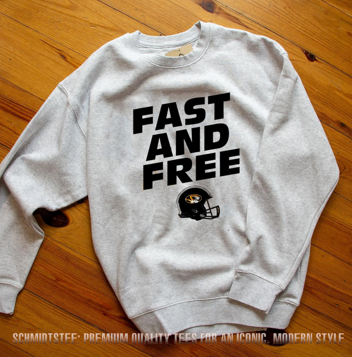Missouri Tigers Fast And Free helmet shirt