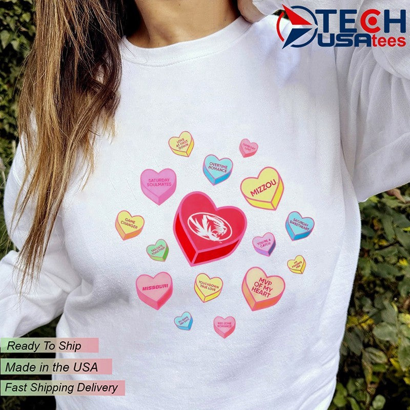 Missouri Tigers Sweet Talk Valentine’s Day shirt