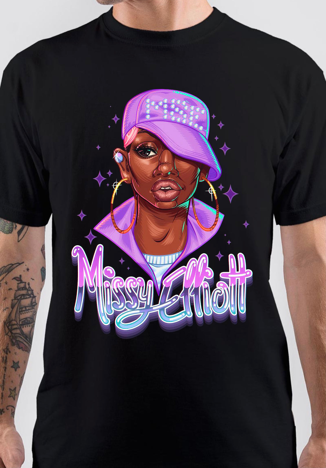 Missy Elliott Rapper T-Shirt Hoodie, Sweatshirt | PureTeeCo.com
