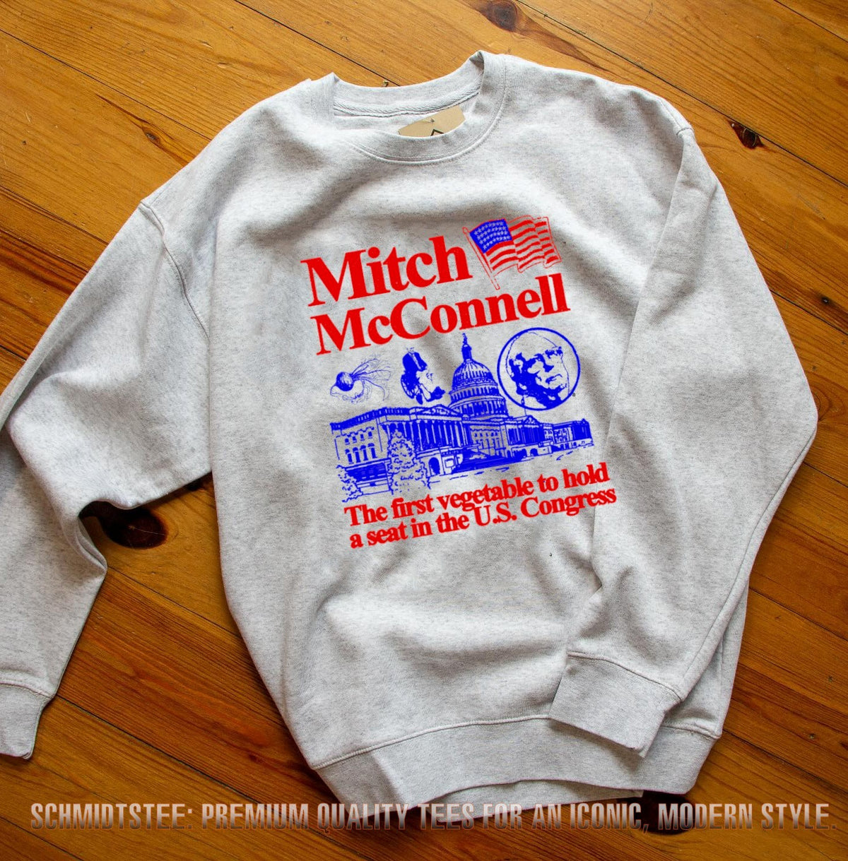 Mitch McConnell The First Vegetable to Hold a Seat in the US Congress shirt