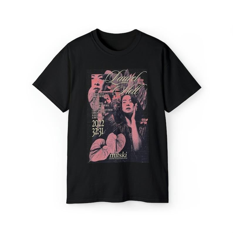 Mitski T-Shirt mitski the land is inhospitable and so are we T-Shirt Gift For Them Hoodie, Sweatshirt | PureTeeCo.com