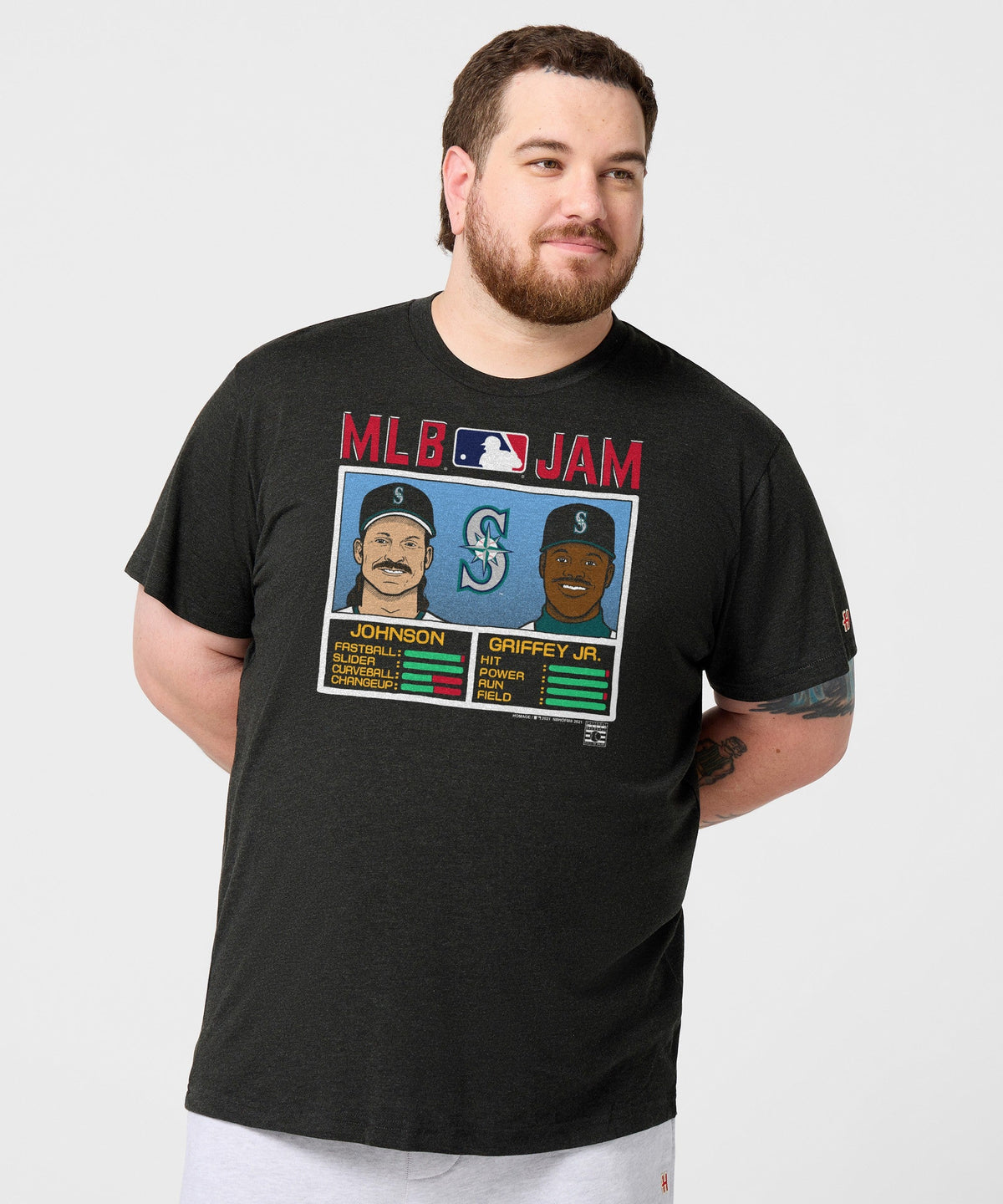 MLB Jam Mariners Johnson And Griffey Jr.