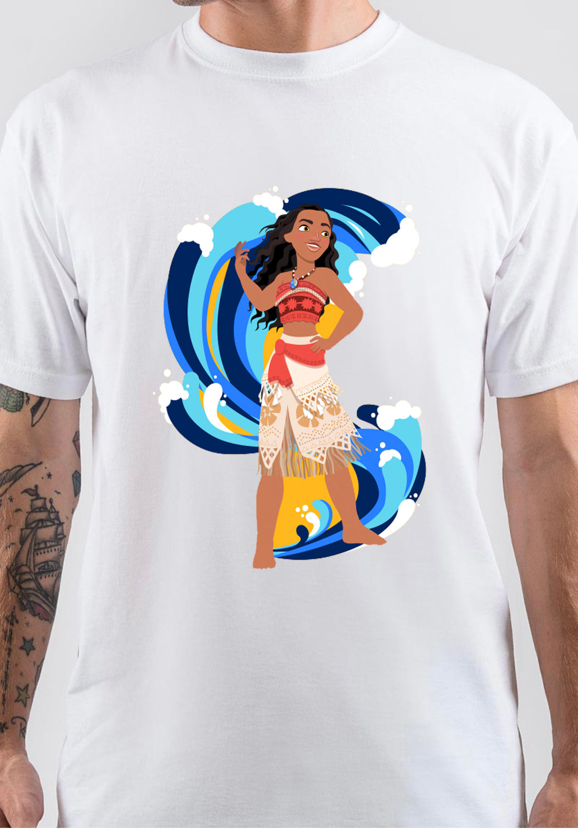 Moana Art  T-Shirt Hoodie, Sweatshirt | PureTeeCo.com