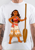 Moana White Art T-Shirt Hoodie, Sweatshirt | PureTeeCo.com