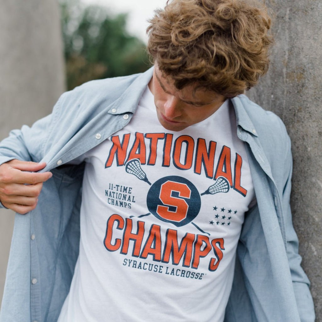 Syracuse Orange Lacrosse 11-Time National Champs Tee Style001 Hoodie, Sweatshirt | PureTeeCo.com (Image 2)