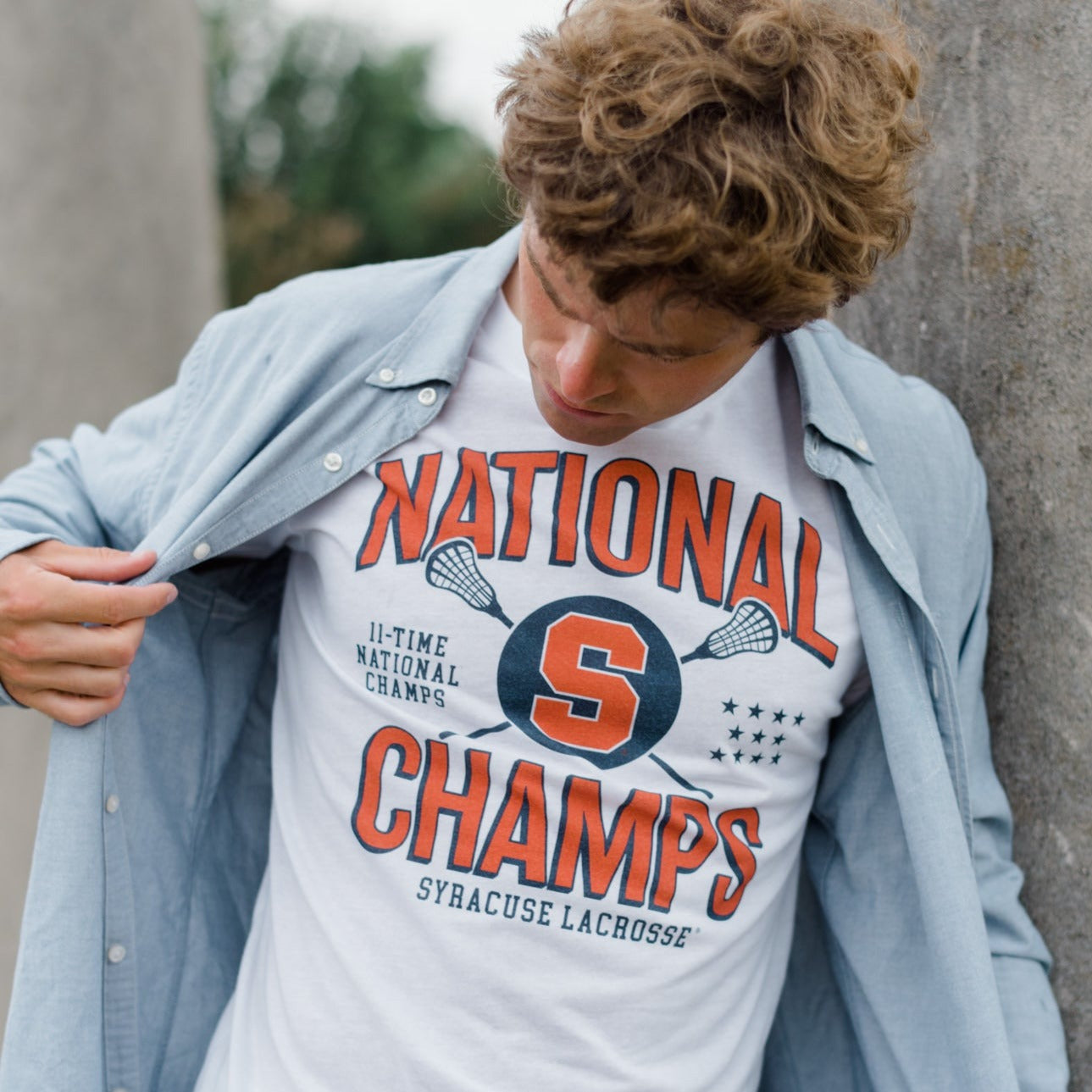 Syracuse Orange Lacrosse 11-Time National Champs Tee Style001 Hoodie, Sweatshirt | PureTeeCo.com (Image 2)