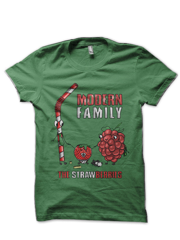 Modern Family Green T-Shirt Hoodie, Sweatshirt | PureTeeCo.com